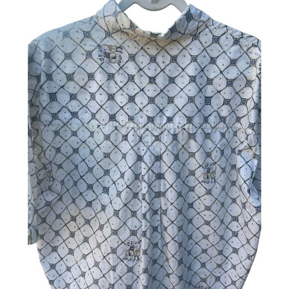 Men’s Vintage Gant Salty Dog Short Sleeve Button Down Shirt size large - Picture 5 of 6